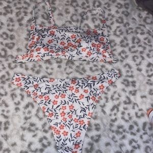 shein flower bikini L